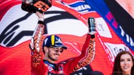 MotoGP: Il podio di Barcellona: Bagnaia, Martìn e Marquez: lotta sul filo