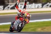 Moto2: Aegerter freestyling on the MV Agusta at Phillip Island