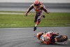 MotoGP: ESCLUSIVA: Le foto della caduta di Marquez nelle qualifiche di Sepang