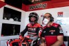 SBK: TEST MISANO FOTO - Ballo in maschera sulla Ducati per Redding e Davies