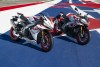 Moto - News: Aprilia RSV4 Factory e Tuono V4 Factory Speed White: due meravigliose "spose"