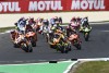 Moto2: Triumph: more power for Moto2 with three-cylinder engine running at 14,400