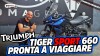 Moto - Test: In viaggio con la Triumph Tiger Sport 660: i borghi più belli in Toscana